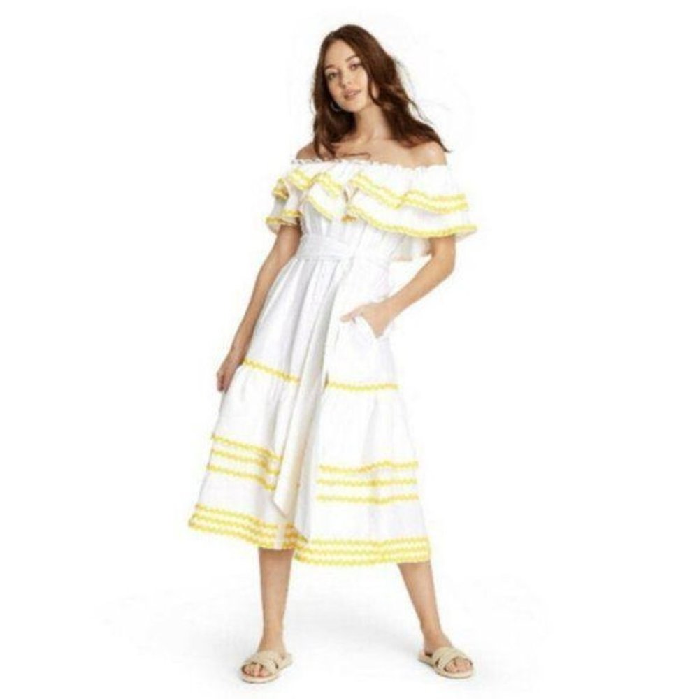 Lisa Marie Fernandez X Target Ric Rac Off Shoulder - Picture 5 of 15